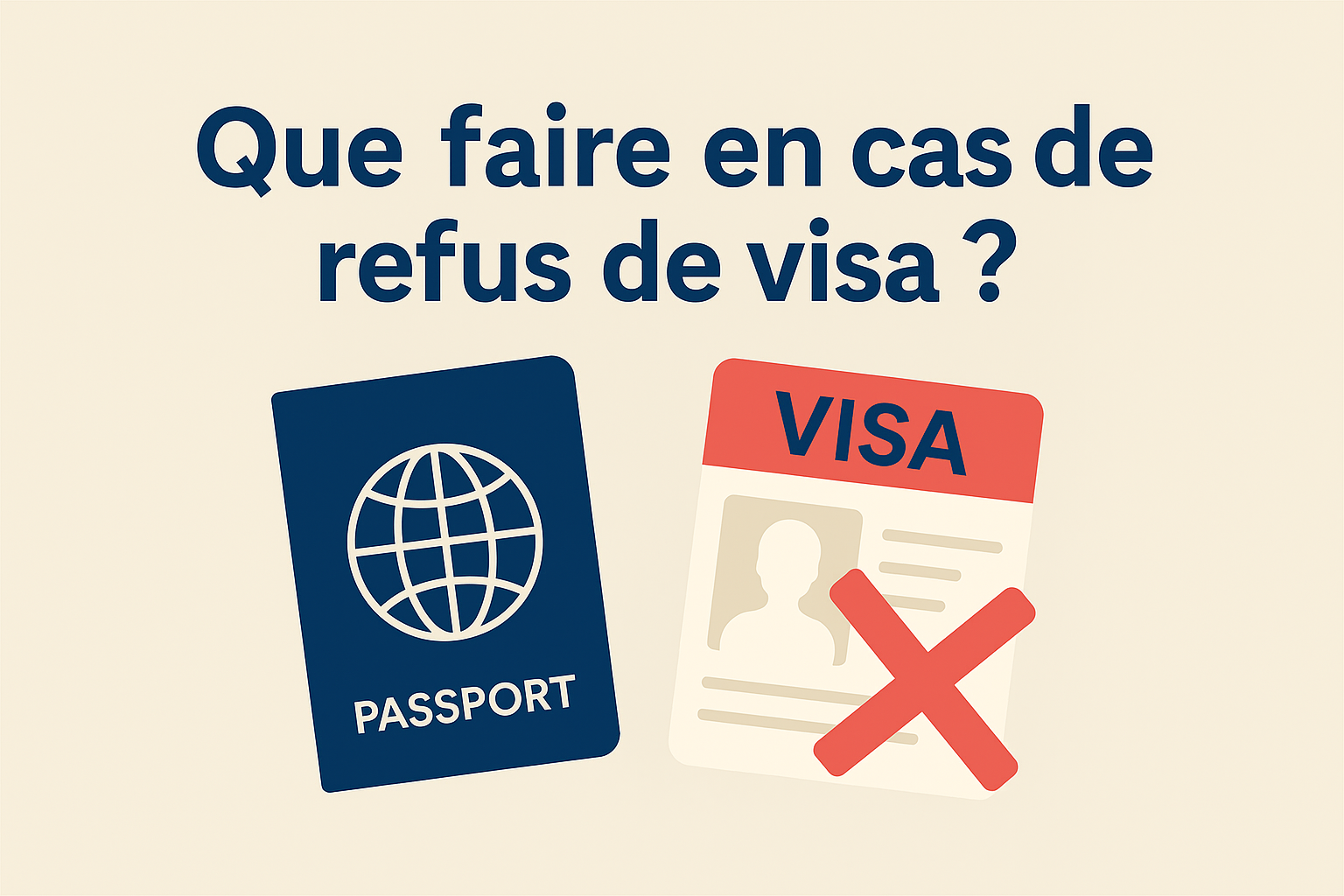 Droits et recours : Que faire en cas de refus de visa ?