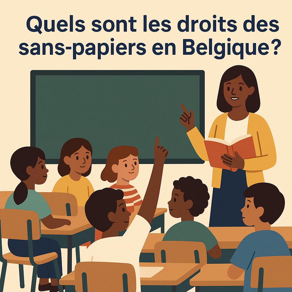 Sans-papiers : Quels sont les droits des sans-papiers en Belgique ?
