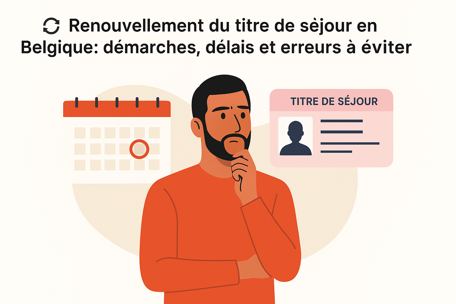 renouvellement du titre de séjour
