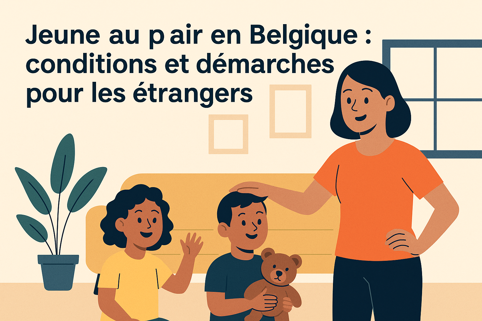 Jeune au pair en Belgique