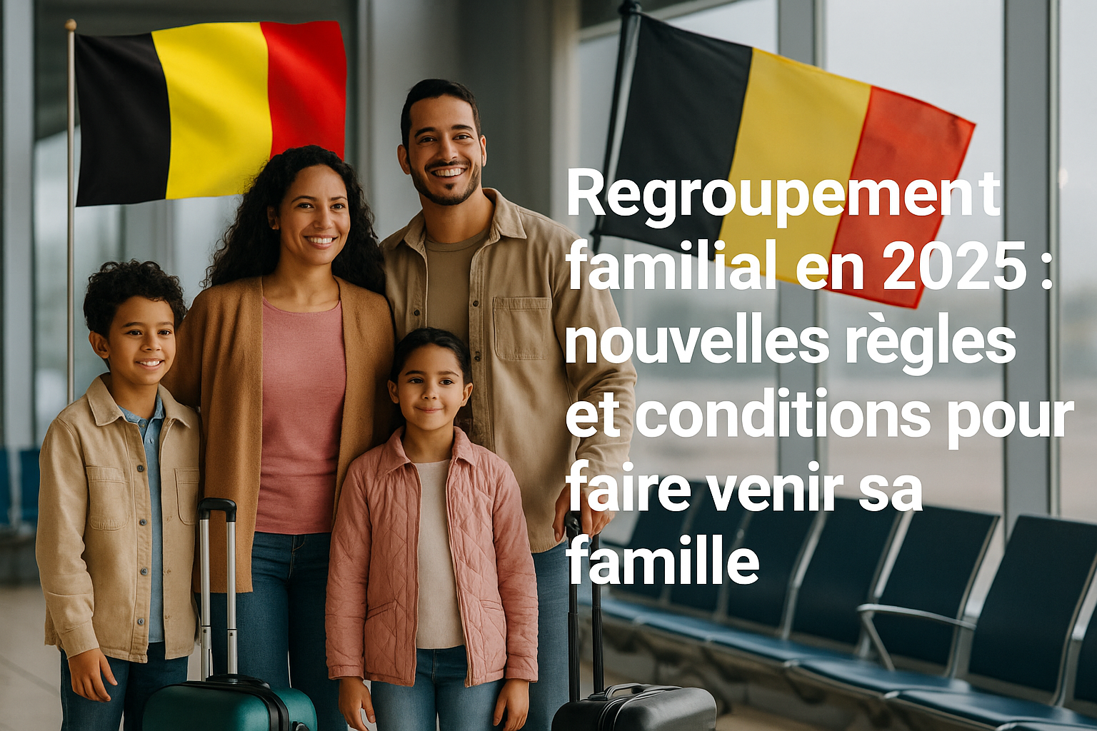Regroupement familial en 2025 : nouvelles règles et conditions pour faire venir sa famille en Belgique
