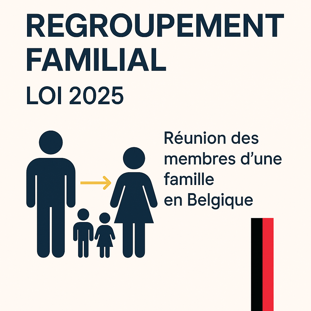 regroupement familiale en belgique nouvelle loi 2025