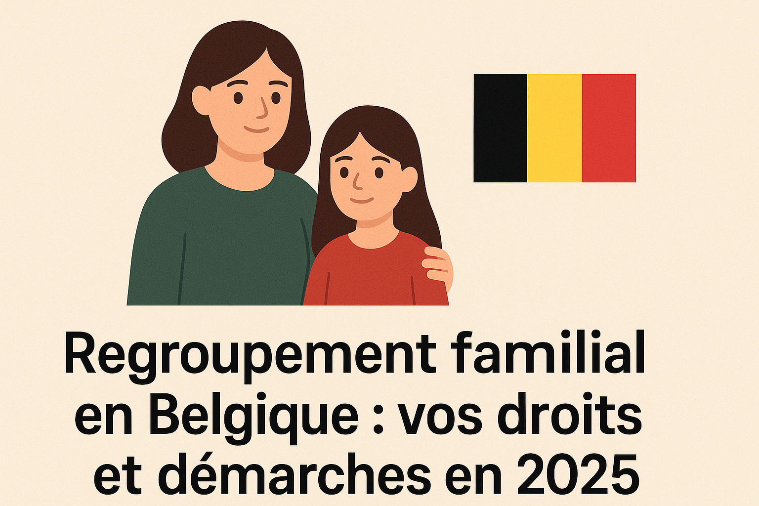 regroupement familial belgique