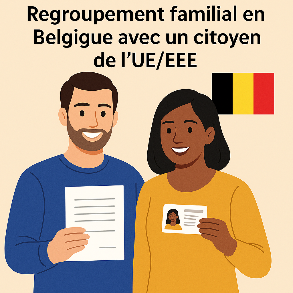 Comment faire un regroupement familial en Belgique avec un citoyen de l’UE/EEE ?